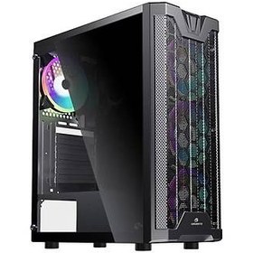 Resim GB-F3101B USB 3.0 ATX Mesh RGB Fan Siyah Kasa 