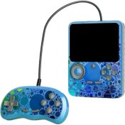 Resim G6 Retro 3.5 Inç Tv Bağlanan 2.joystickli Oyun Konsolu Mavi 666 Klasik Oyunlar 