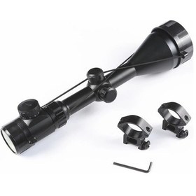 Resim 3-9x56eg Yüksek Kaliteli Çıft Işık Kırmızı,yeşil Kaynaklı Avcılık Süfer Dürbün B Açık Sarı 