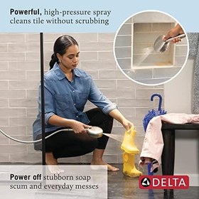 Resim Delta Faucet 75740 Universal Components El Duşu, Krom 