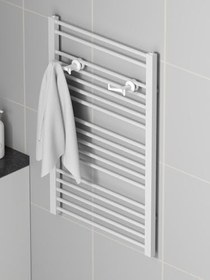 Resim Yeni Nesil,Banyo Askısı, Bornoz Askısı, Kolay Kurulum, Havlu Kıyafet Askıs, V Şeklinde(2 ADET) (beyaz) 