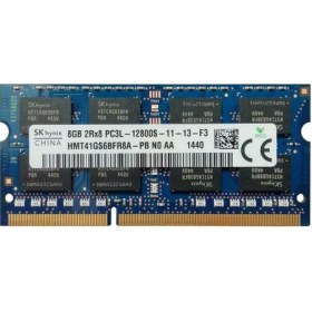 Resim Sk Hynix HMT41GS6BFR8A-PB 8gb 2rx8 PC3L-12800S-11-13-F3 1600MHZ DDR3L 1.35V Notebook Ram 