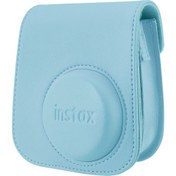 Resim Fujifilm Instax Mini 11 Mavi Deri Çanta 
