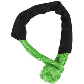 Resim Mufunye Yeşil Uhmwpe Yumuşak Şakel - 10-25 Tonluk Çekim Gücü, 550mm Uzunluk - Off-road Kurtarma, Atv/utv/suv İçin Dayanıklı Towing Aracı Yeşil 