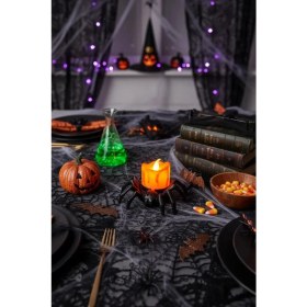 Resim Miniso Halloween Masaüstü Işıklı Örümcek 