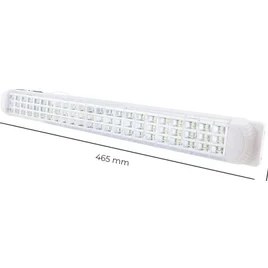 Resim AC Aydınlatma 69 Ledli Şarjlı Işıldak Beyaz Işık 