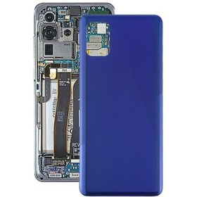 Resim Samsung Galaxy A31 Uyumlu Arka Pil Batarya Kapağı SM-A315F - Mavi 