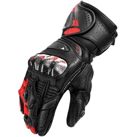 Resim Shima Rs-3 Korumalı Motosiklet Eldiveni Kırmızı 