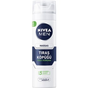 Resim NIVEA Men Hassas Tıraş Köpüğü 200 ml 