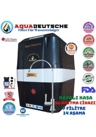 Resim Elegance Pompalı Siyah 12 Lt 7 Filtre 14 Aşama Su Arıtma Cihazı 