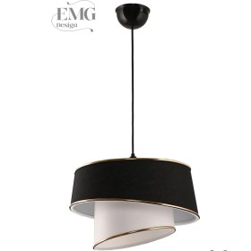 Resim Manolya Modern Kumaş Başlıklı 2 Katlı Yatak Odası Çocuk Odası Salon Mutfak Hol Avize 