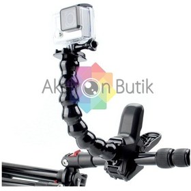 Resim Aksiyon Kamera - Jaws Esnek Mandal Kuğu Boynu 