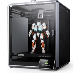 Resim Creality K1 Max 3D Yazıcı, Red Dot Ödülleri Sahibi, 600 Mm/s, Otomatik Seviyelendirme, Çift Soğutma, Akıllı Aı Işlevi, Kullanıma Hazır, Büyük Baskı Boyutu 300X300X300 mm 