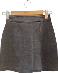 Resim H&M Gri Kot Kadın Etek XS 