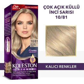 Resim Saç Boyası Açık Küllü İnci Sarı 10-81 - SARI / STD 