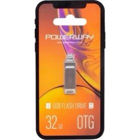 Resim Powerway 32 GB Iphone USB 2.0 Otg Metal Flash Bellek 