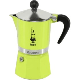 Resim Bialetti Rainbow Moka Pot 3 Cup Yeşil 