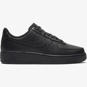 Resim Nike Air Force 1 '07 Kadın Siyah Günlük Ayakkabı 