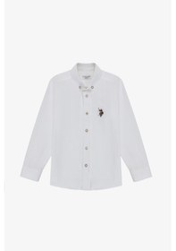 Resim U.S. Polo Assn. U.s. Polo Assn. Erkek Çocuk Beyaz Gömlek Basic 50320232-vr013 