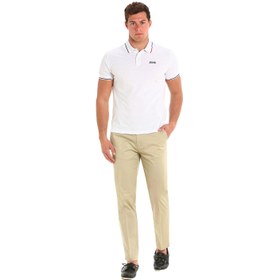 Resim Slam Deck Lgt Pique Polo Erkek Beyaz Polo Tişört 