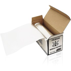 Resim nargilestore Nargile Lüle Kutulu Kalın Folyo-Özel Kesme Aparatlı Nargile 40 Micron Nargile Folyosu 