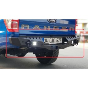 Resim FORD RANGER Aqm4wd Çelik Tampon Mat Siyah 2015 + 