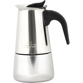 Resim Espresso Kahve Makine Paslanmaz Çelik Indüksiyonlu Moka Pot 300ML Koleksiyon 1 Adet 