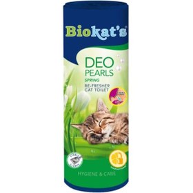 Resim Biokats Deo Pearls Kedi Kumu Parfümü Bahar Esintili Kokulu 700 Gr 