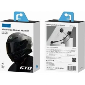 Resim Özgürce Su Geçirmez Bluetooth Motosiklet Kulaklık, Çift Mikrofon, Otomatik Çağrı Yanıtı 