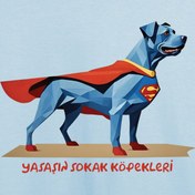 Resim Süper Köpek - Picasso Sokakta Erkek Tişört 