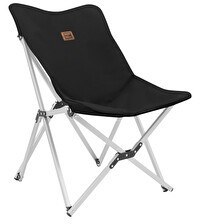 Resim Box&Box Taşıma Çantalı Kumaş Siyah Alüminyum Katlanabilir Kamp Sandalyesi 