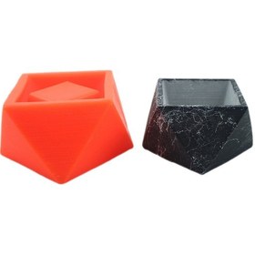 Resim Beton Saksı Silikon Kalıp - 115 