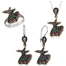 Resim Gümüş Semazen Kadın Set (355030571) 