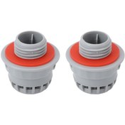 Resim Hangfox 2 Adet G3/4 Erkek Vida Pvc Entegre Orta Kaynaklı Lay-z-spa Jetonu Filtre Ağı Tamiri Parçası 