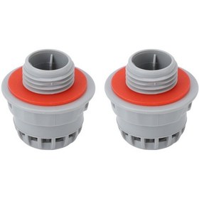 Resim Hangfox 2 Adet G3/4 Erkek Vida Pvc Entegre Orta Kaynaklı Lay-z-spa Jetonu Filtre Ağı Tamiri Parçası 