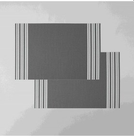 Resim Linens Flavor 2'li 45x30 Cm Amerikan Servisi Antrasit Antrasit 