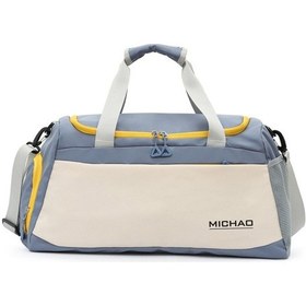 Resim Joyhub Şık Ve Hafif Spor Çantası - Erkek/kadın İçin Kuru Ve Islak Bölmeli Mavi 