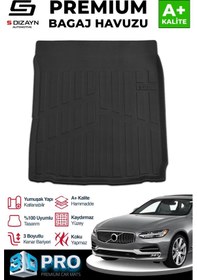 Resim S-dizayn Volvo S90 3d Pro Bagaj Havuzu 2016 Üzeri A+ Kalite 