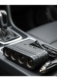 Resim Araç Çakmak Çoklayıcı Usb Ve Type C Destekli Güçlü Ve Güvenli Kullanım Çok Renkli 