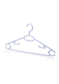 Resim Büyük Boy Elbise Askısı 12 Li Mavi 