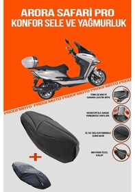 Resim Arora Safarı Pro Konfor Sele Ve Yağmurluk Kılıf 
