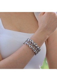 Resim Primerocollection Gümüş Kaplama Bileklik N11.67955 Gri 