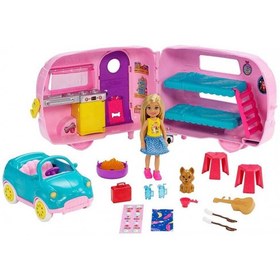 Resim mattel Barbie Chelsea’nin Karavanı Fxg90 