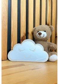 Resim Bulut Ayna Çocuk Odası Dekoru 