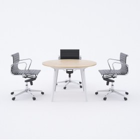 Resim tuundesign Nova 110 Çap Daire Toplantı Masası 