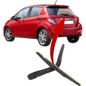 Resim CRN Toyota Yaris Arka Silecek Kolu ve Süpürgesi 2006--2013 