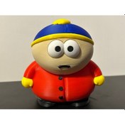 Resim Cartman Eric South Park Kırmızı Montlu Dekoratif Figür 3d Baskı Koleksiyon Biblo 