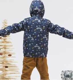 Resim Kışlık Mont/kar Montu - Çocuk Montu Su Geçirmez - 2/6 Yaş Lacivert 