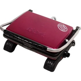 Resim Allians Lila Renkli, 1800W Organik Demir Döküm Tost Makinesi 