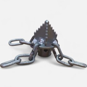 Resim Kanal Makina Kanal Açma 16 mm Kırıcı Zincirli Uç 